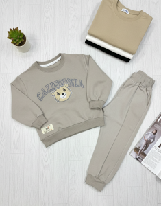 بلوز و شلوار پسرانه طرح ببری پوشاک بیبی استایل