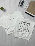بلوز پسرانه طرح calendar