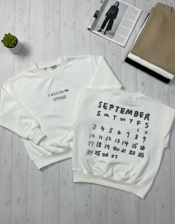 بلوز پسرانه طرح calendar
