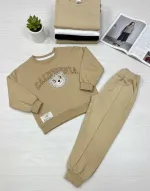 بلوز و شلوار پسرانه طرح ببری پوشاک بیبی استایل