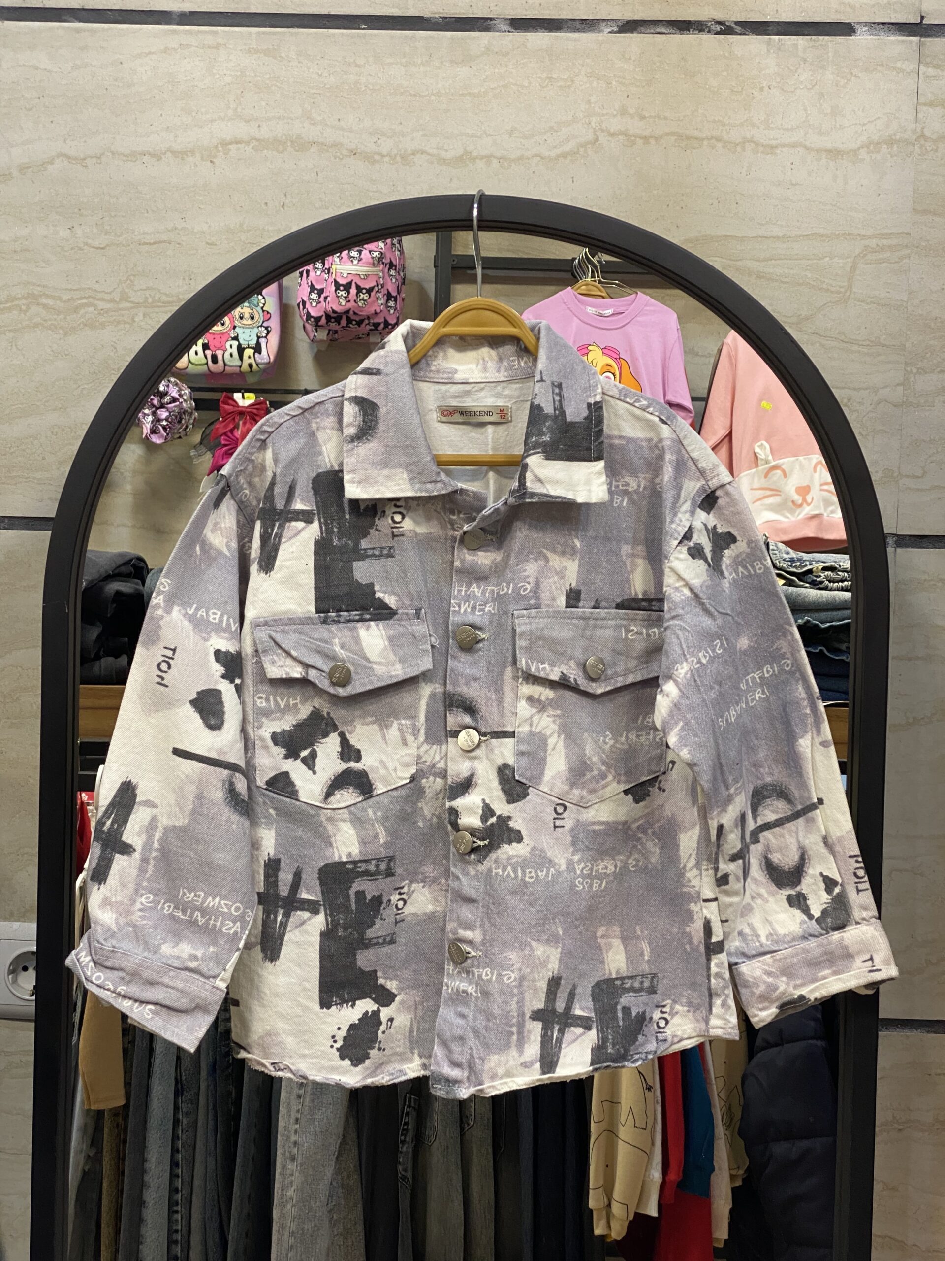 بلوز کتان پسرانه کد 477