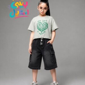 تیشرت کراپ بچگانه INFINITE – ماچا