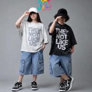 تیشرت باکسی THEY NOT – مشکی